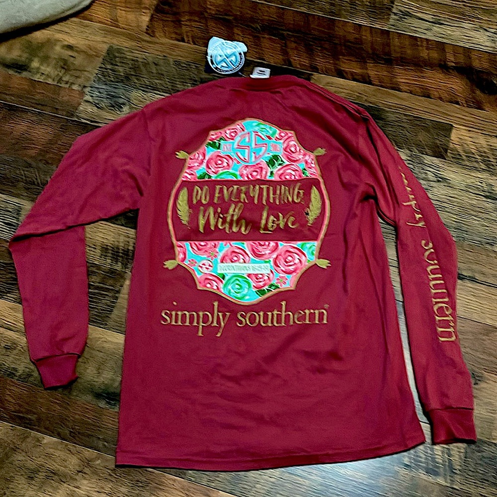NWT simply southern long sleeve shirt